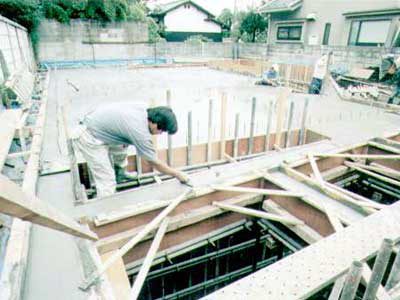 耐震性抜群なRC造地下室の作り方・その12